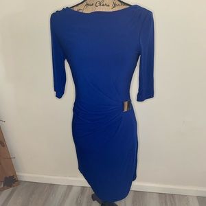 Tahari women’s blue dress